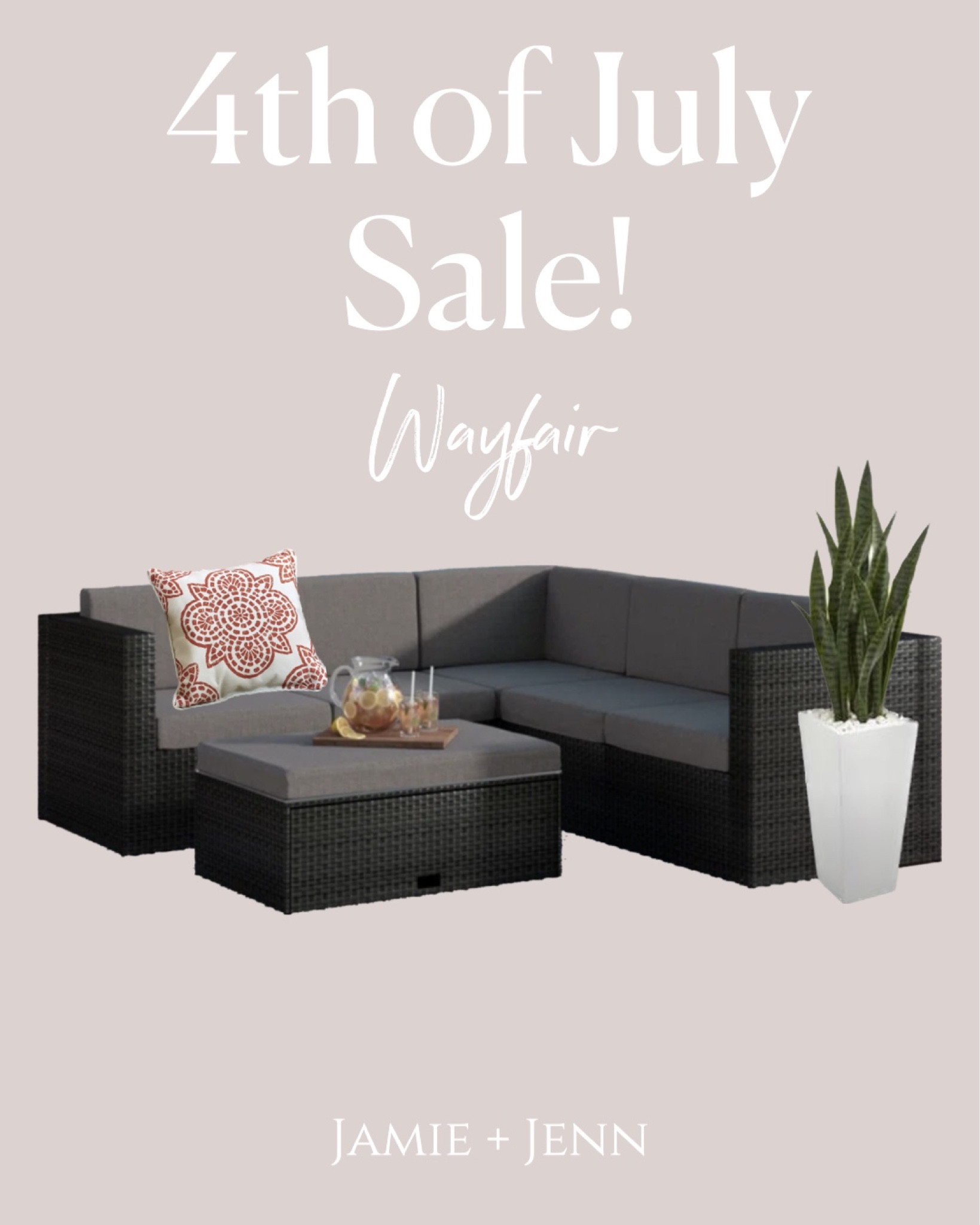 4th of July sale at Wayfair! 💥 

Outdoor furniture, patio styling, summer, sale 

#LTKfamily #LTKhome #LTKsalealert