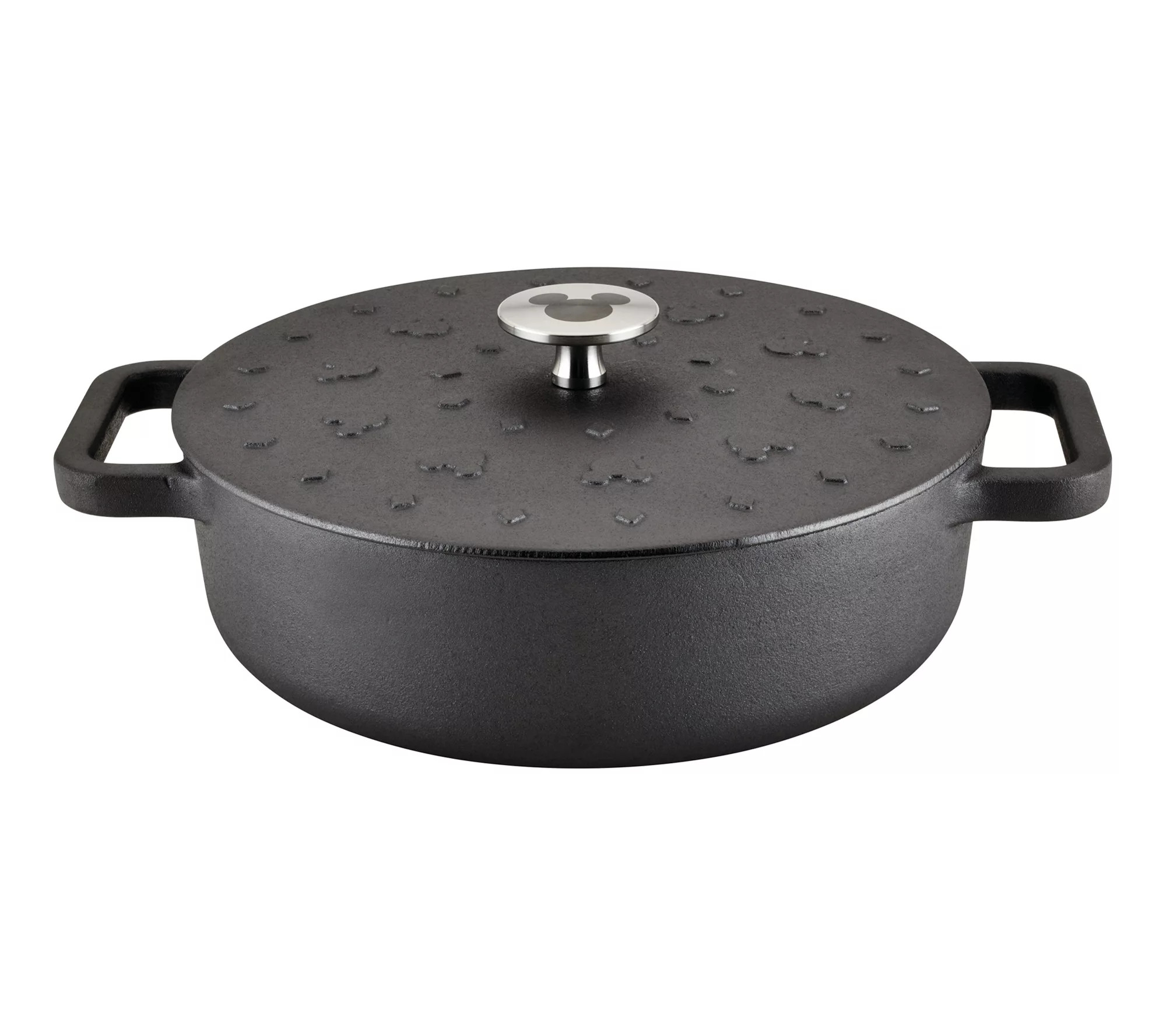 Farberware 3qt Disney Monochrome Cast Iron Casserole - QVC.com | QVC