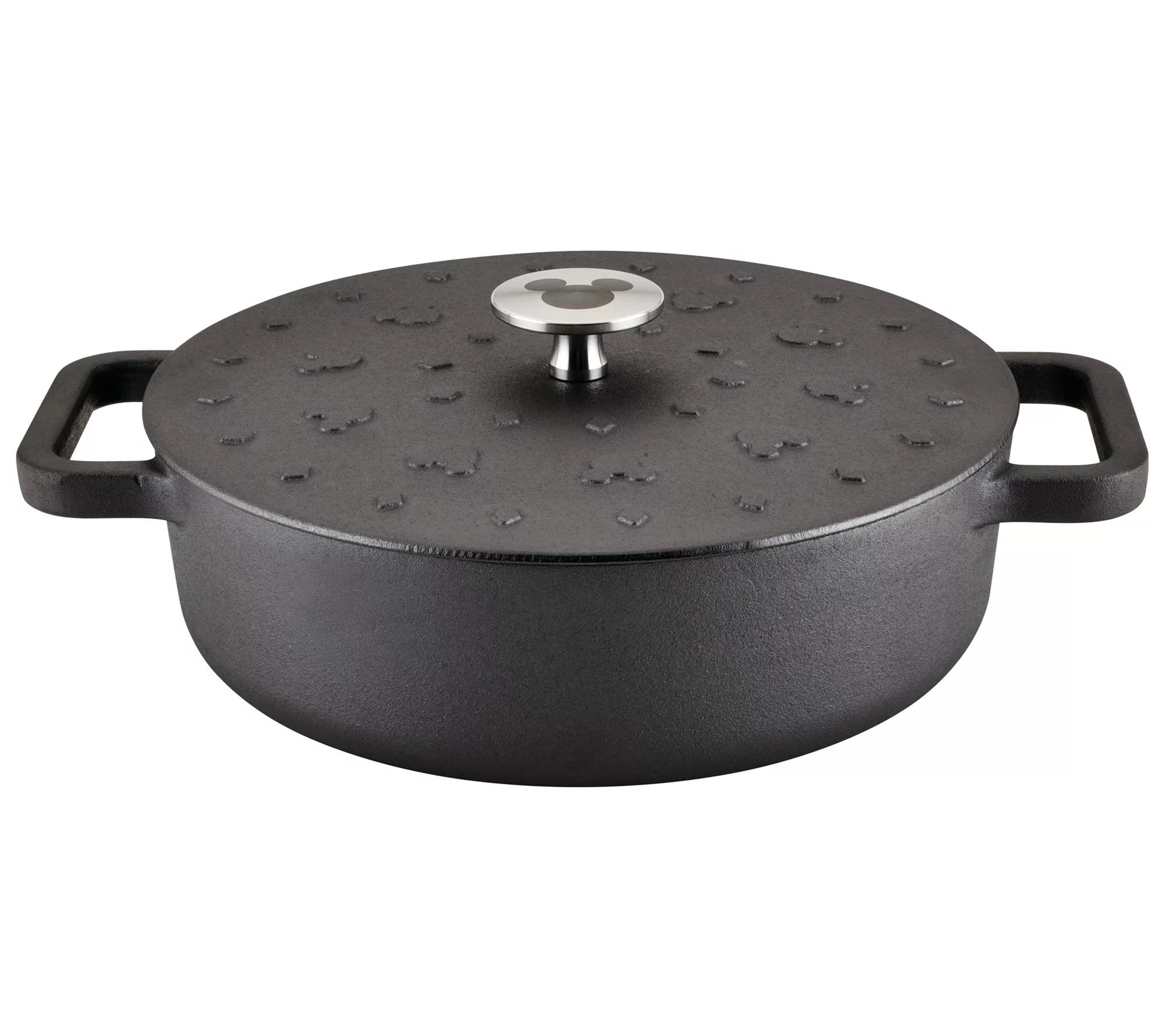 Farberware 3qt Disney Monochrome Cast Iron Casserole - QVC.com | QVC