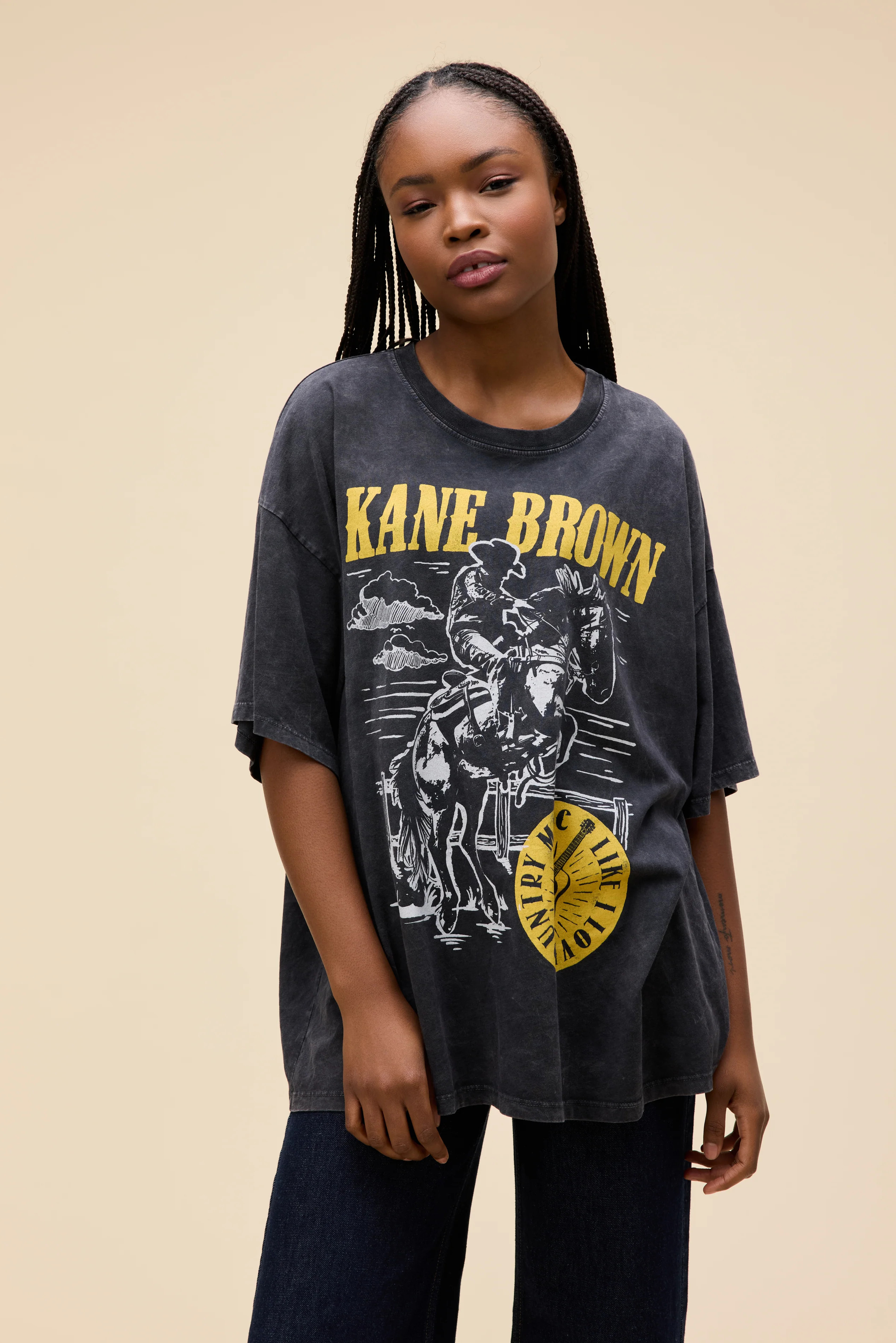 Kane Brown Like I Love Country Music OS Tee | Daydreamer