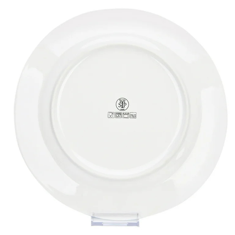 Deep Plate Kitchen Plates Dinnerware Rose Garden Soup Plate Set of 6 Dinner Plate Serving Plate 8... | Walmart (US)