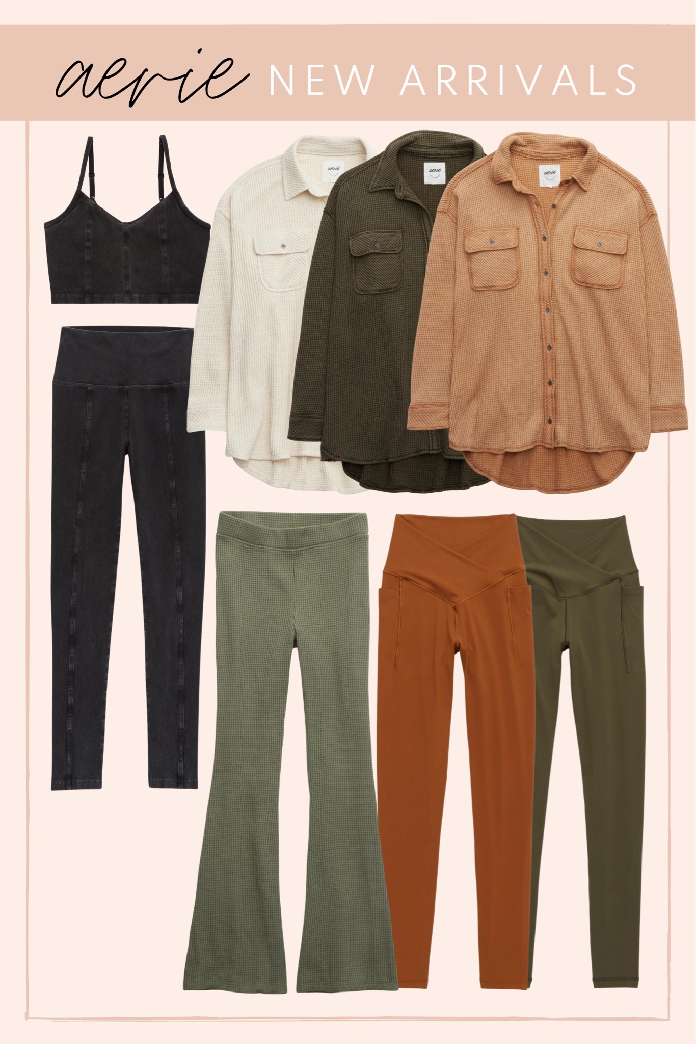 New arrivals from Aerie, waffle shirt

#LTKSale #LTKunder50 #LTKsalealert