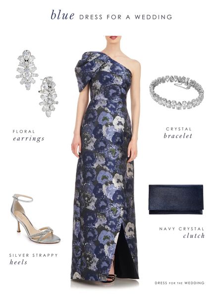 Navy blue mother of the bride dress, accessories, wedding outfit. Follow Dress for the Wedding on LiketoKnow.it for more wedding guest dresses, bridesmaid dresses, wedding dresses, and mother of the bride dresses. 

#LTKSeasonal #LTKwedding #LTKover40