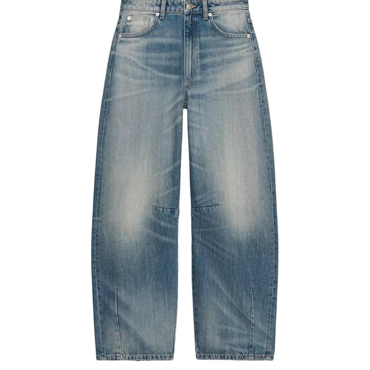 Zara Women's Jeans - Blue - 14 | Depop US