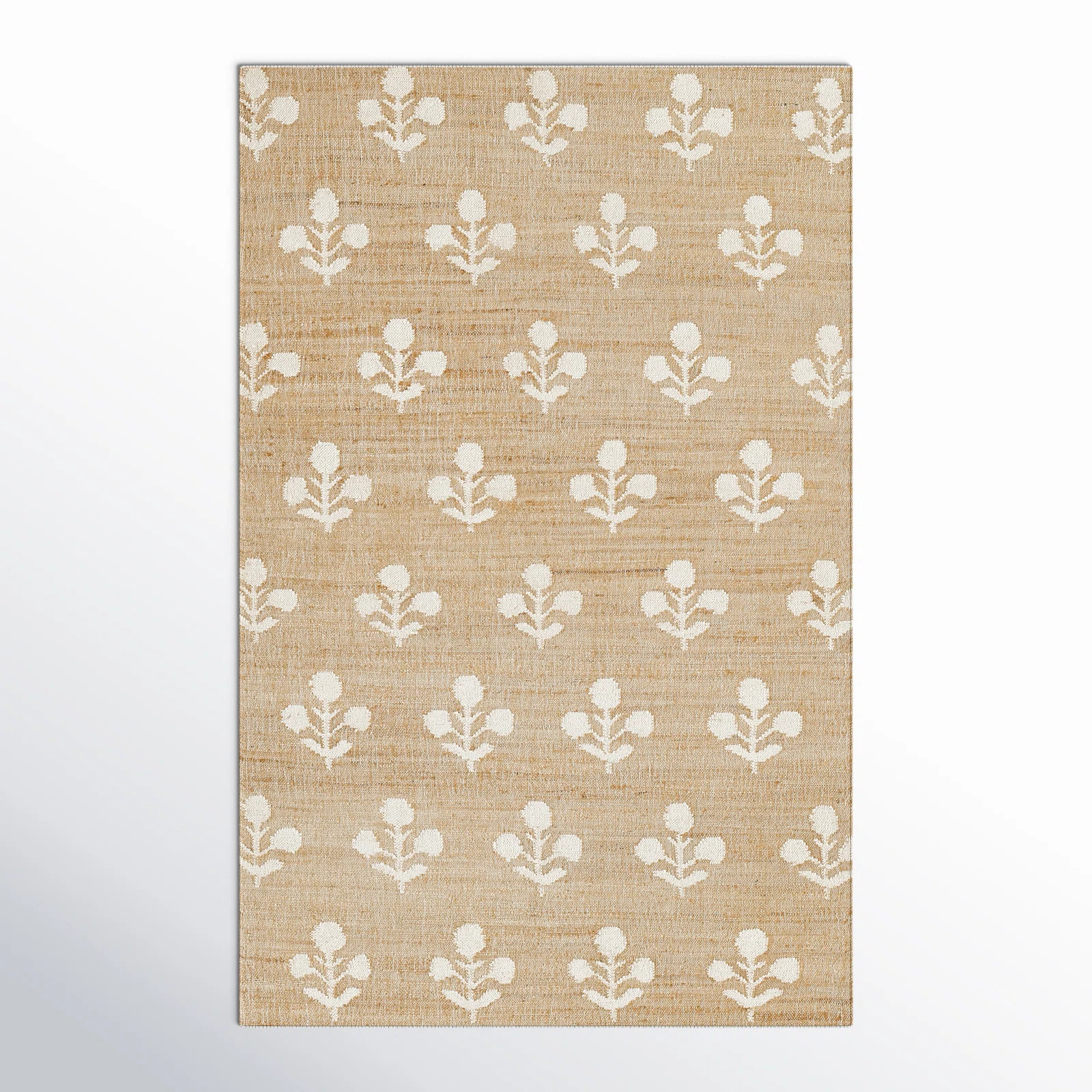 Erin Gates by Momeni Orchard Bloom Natural Hand Woven Wool and Jute Area Rug | Wayfair North America