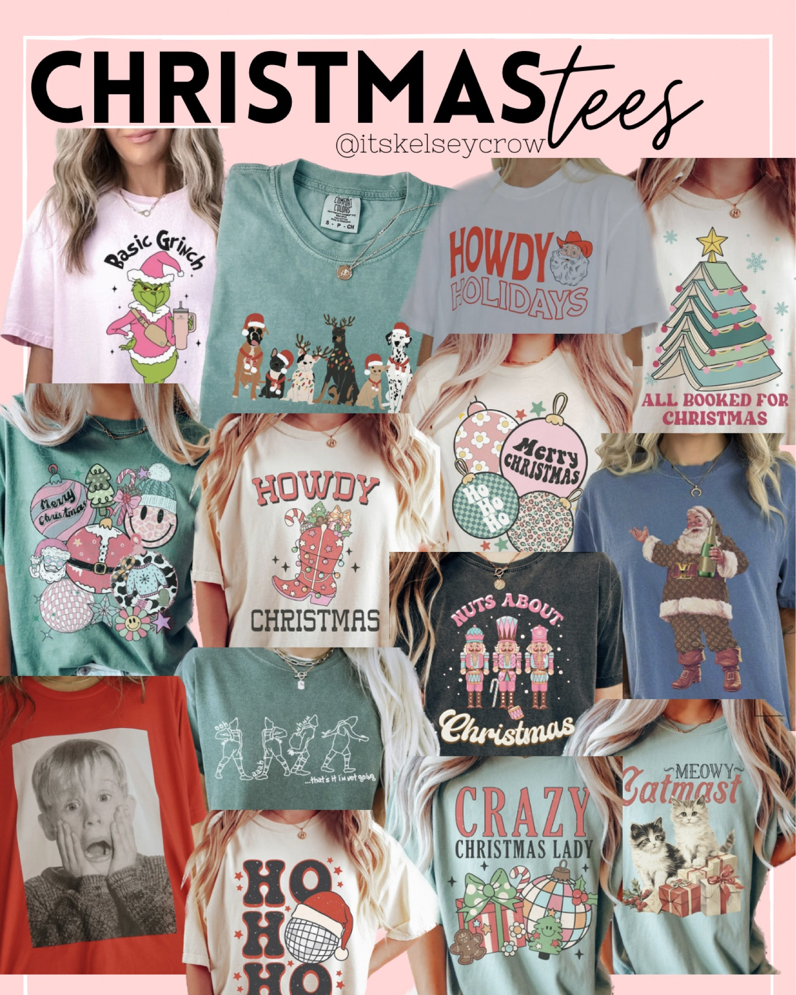 Christmas
Holiday
Santa
Teacher
Retro
Grinch
Oversized tees

#LTKfindsunder50 #LTKHoliday #LTKSeasonal