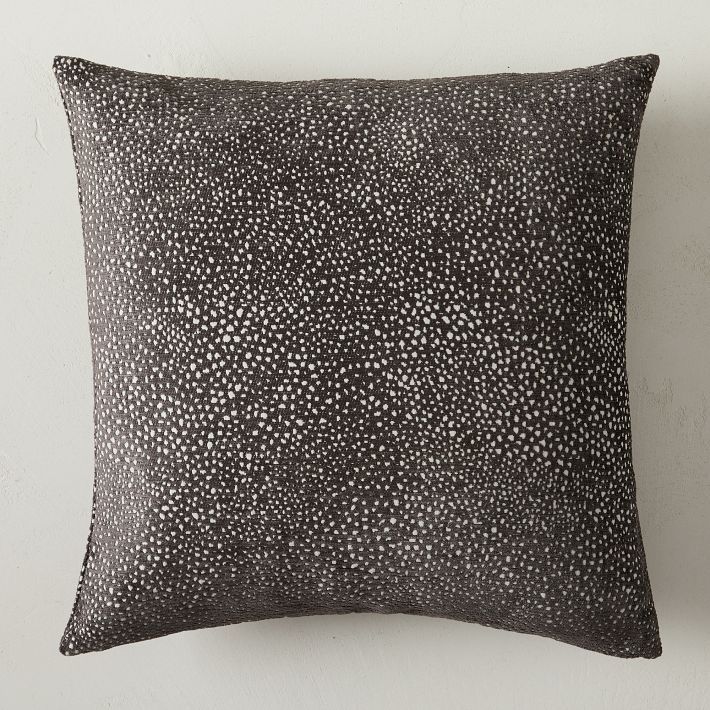 Dotted Chenille Jacquard Pillow Cover | West Elm | West Elm (US)