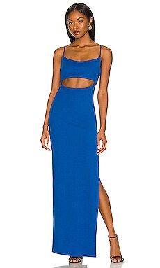 Lovers and Friends Layla Maxi Dress in Blue Quartz from Revolve.com | Revolve Clothing (Global)