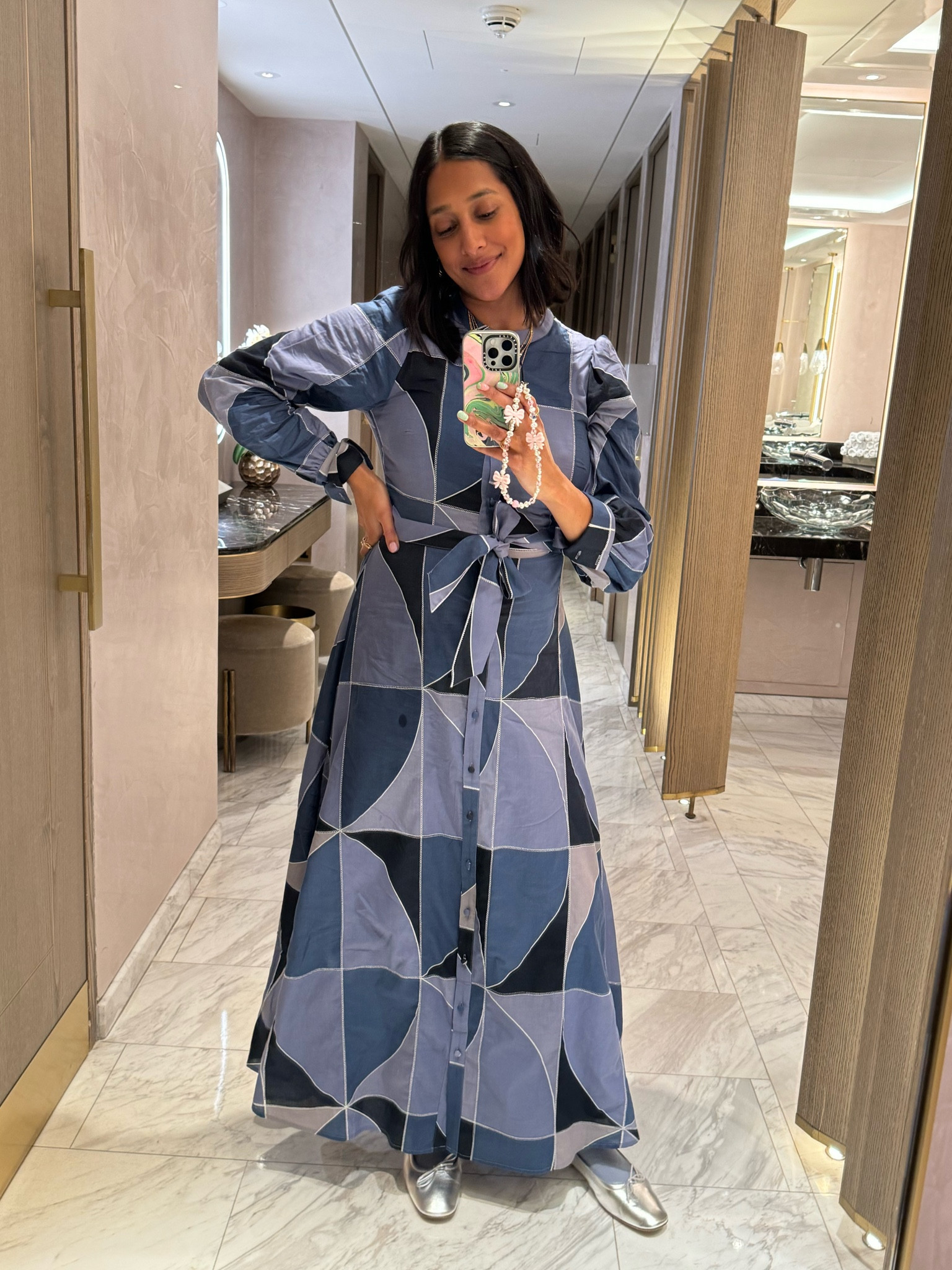 Spring style, spring outfit, blue dress, sezane, colourful style, cornflour blue, patchwork dress 

#LTKbump #LTKmidsize #LTKeurope