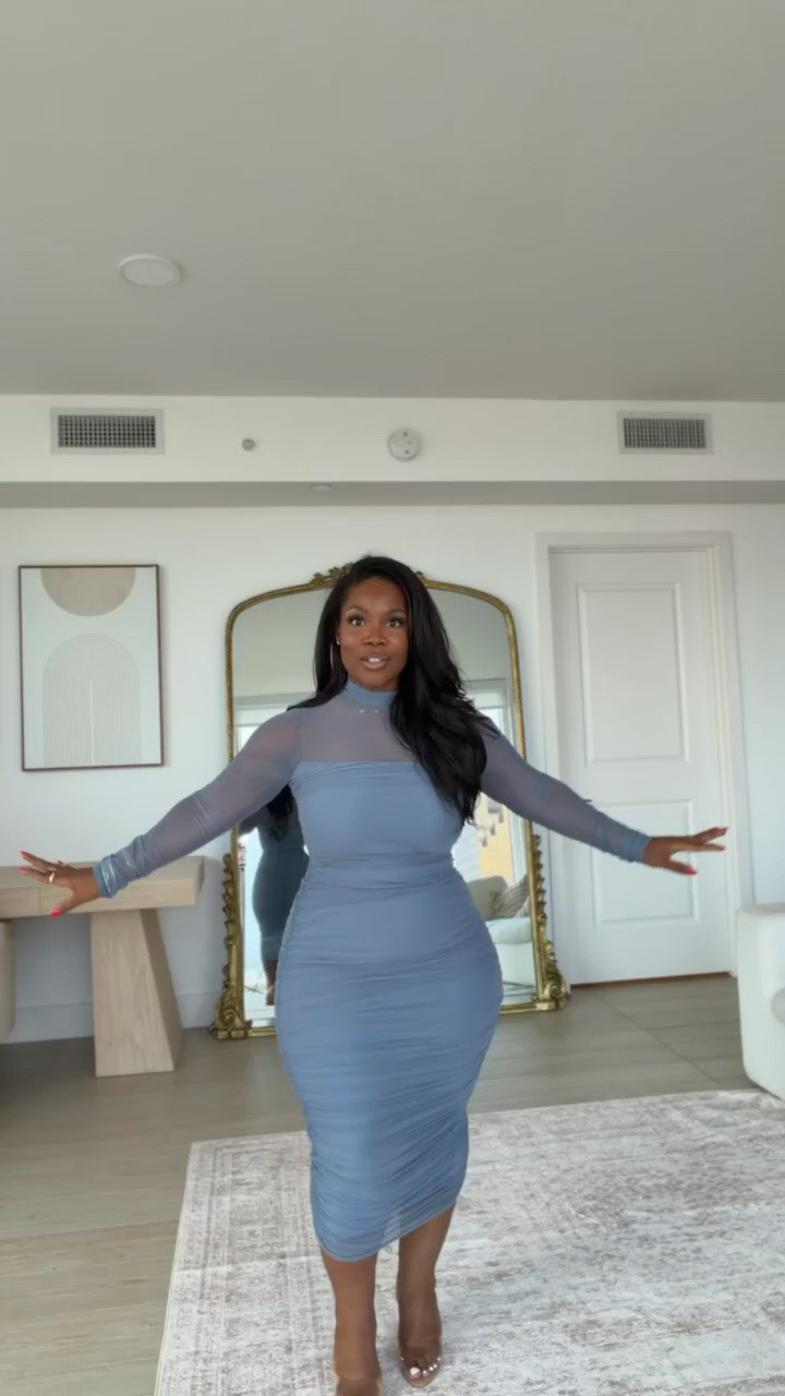 Bodycon wedding guest dress 🩵

Dress: Size L

Linking the rest of my Lulus haul below!

#LTKWedding #LTKSeasonal #LTKMidsize
