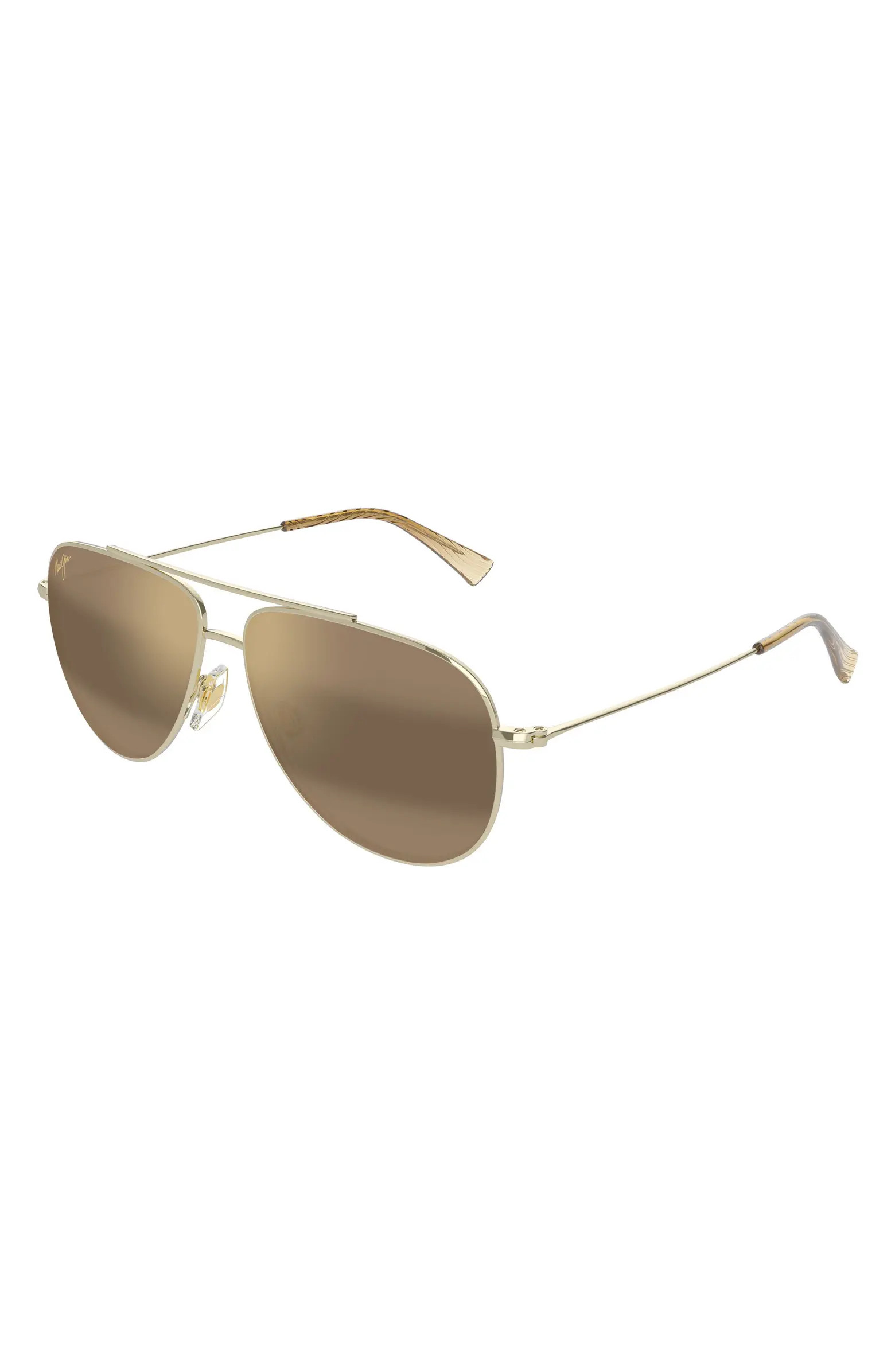 Hauloli XS 56mm Polarized Aviator Sunglasses | Nordstrom