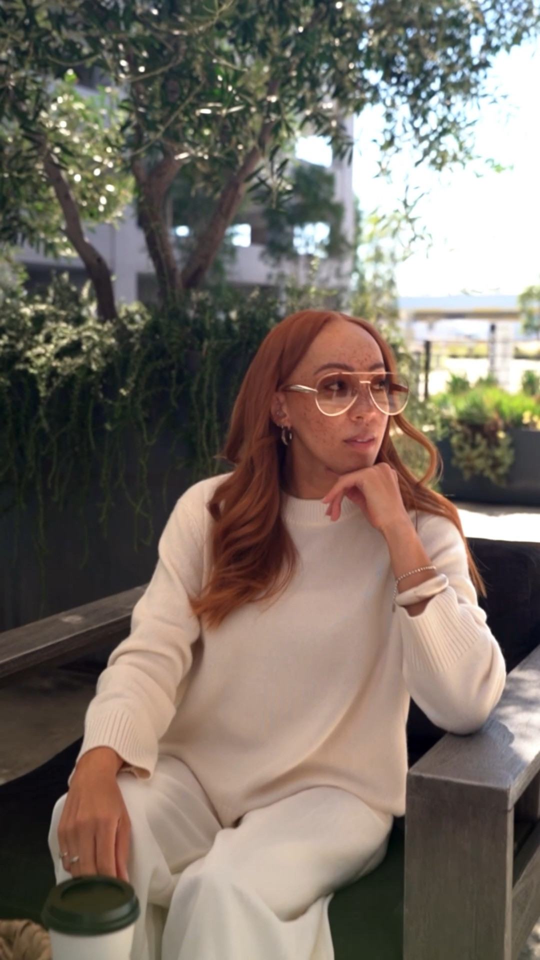 Fall neutrals and cozy. It’s layering  season with my favorite affordable cashmere sweater on repeat. #ltkfall #ltkfallstyle 

#LTKStyleTip #LTKOver40 #LTKFindsUnder50