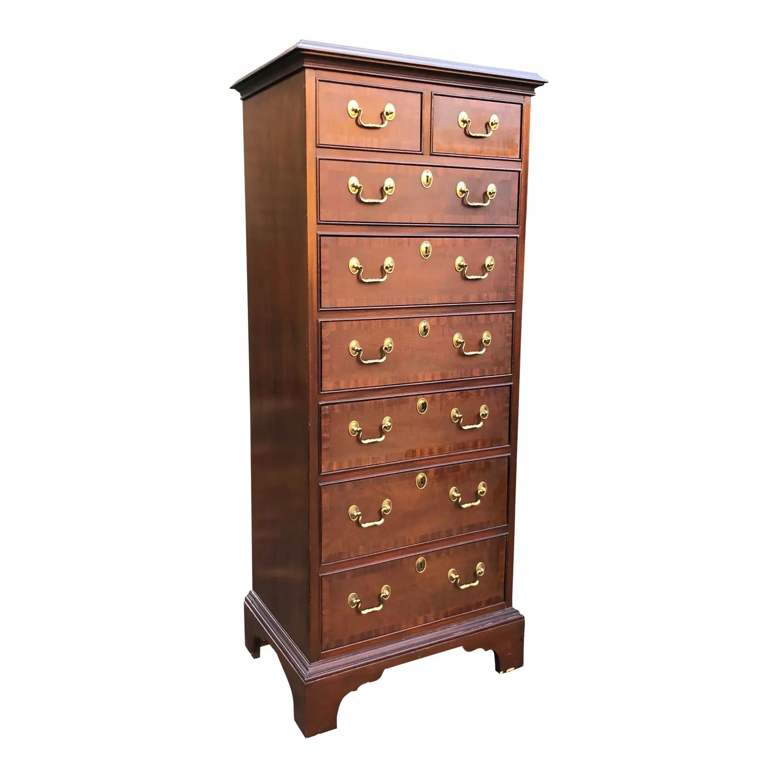 Solid Mahogany Lingerie Chest by Councill | Chairish