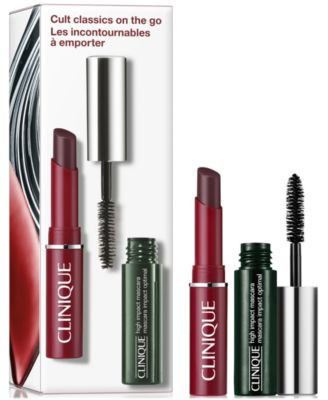 Clinique 2-Pc. Cult Classics On The Go Black Honey & High-Impact Mascara Makeup Duo - Macy's | Macy's