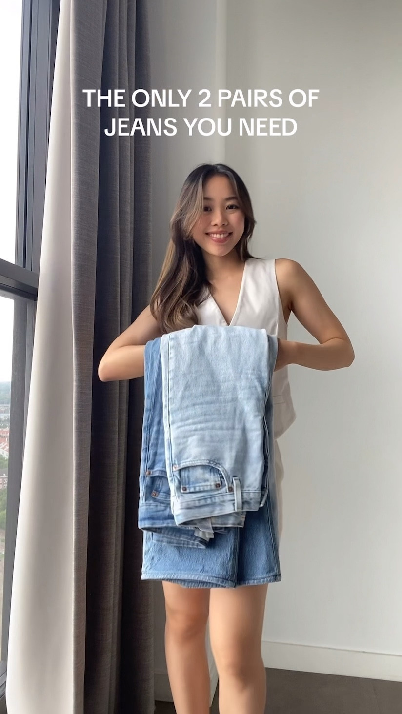 These 2 jeans are a must have in your capsule wardrobe. They’re versatile and won’t go out of style. I wear size 36 (H&M) and 27x29 (levis) 

#LTKstyletip #LTKeurope #LTKFind