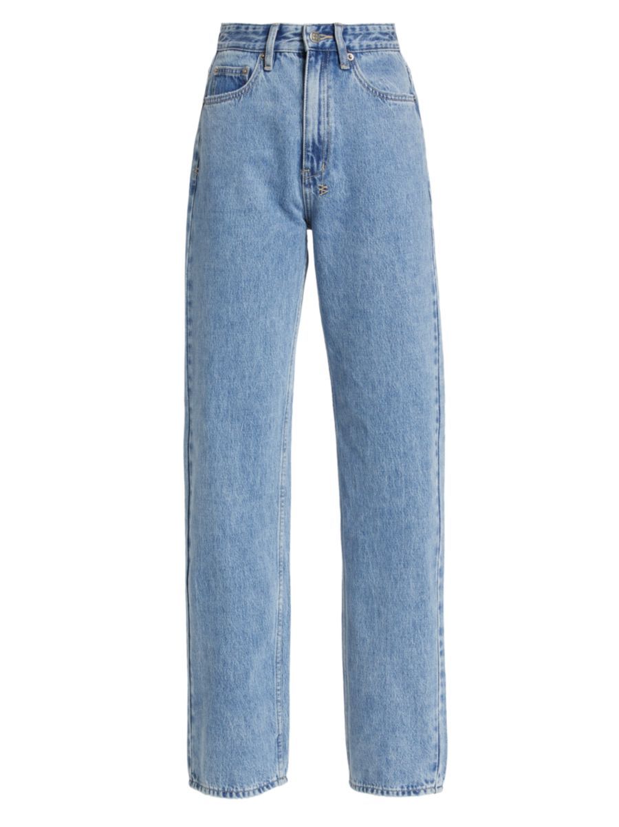 Playback High-Rise Straight-Leg Jeans | Saks Fifth Avenue