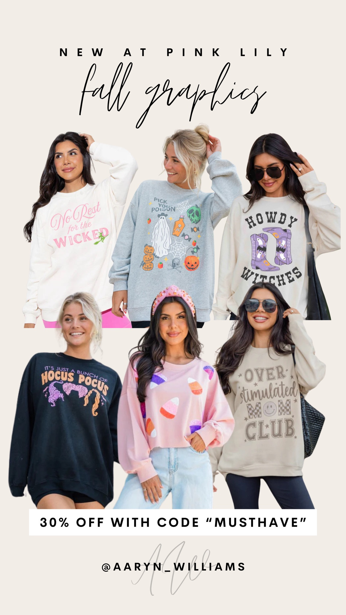 How adorable are these new graphic tees at Pink Lily?! 🎃🍬👻

Halloween graphic t-shirt, fall outfits, casual mom style, fall sweatshirts 

#LTKFallSale #LTKHalloween #LTKSaleAlert