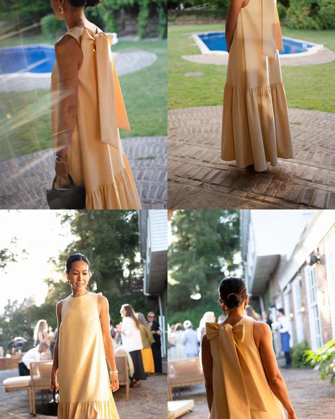This beautiful yellow drop waist peplum maxi dress with back bow detail is now in stock. I wear size 8
Perfect for any summer event!

#LTKsummer #LTKuk #LTKwedding