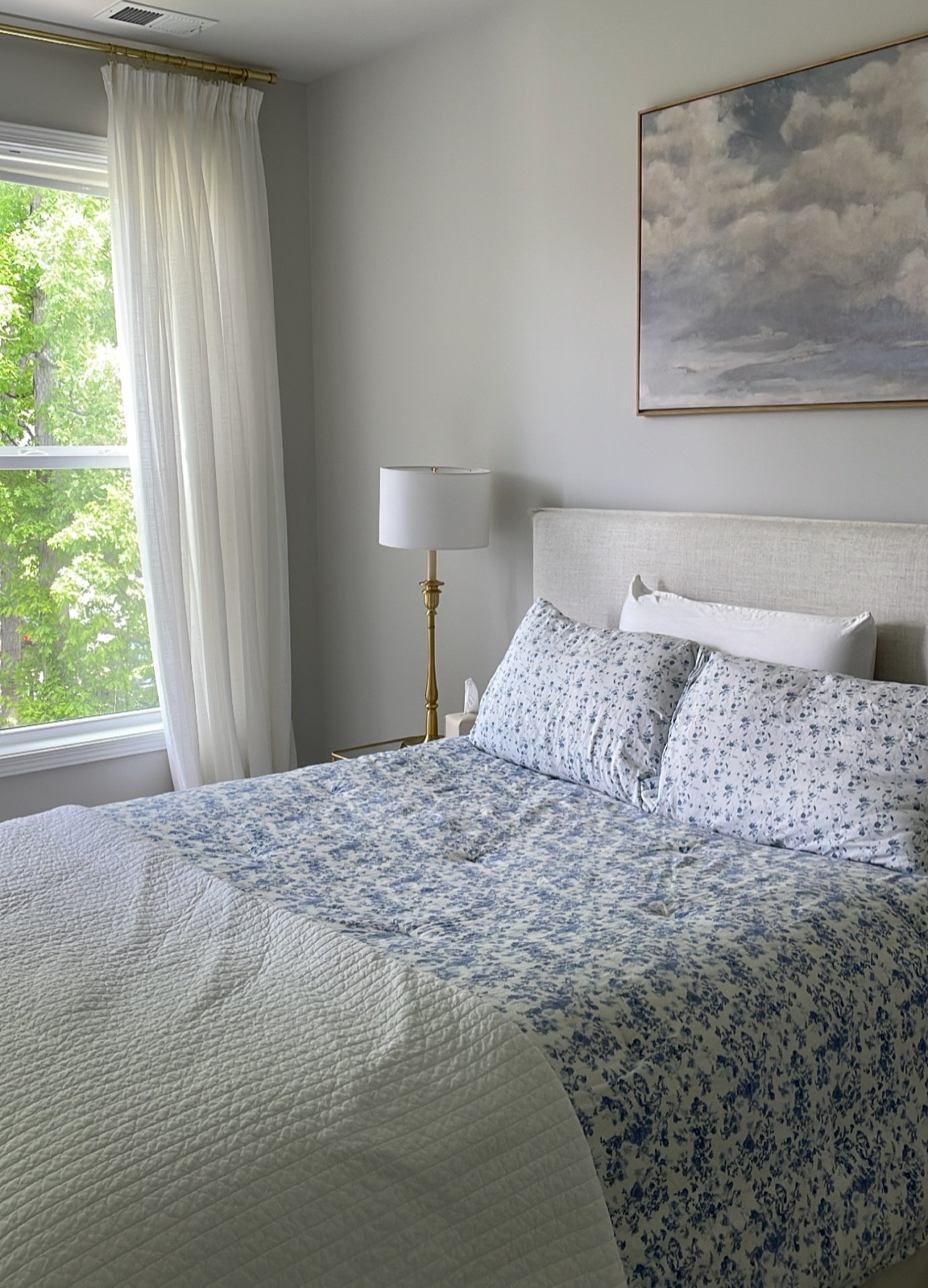 I love a dreamy, soft, relaxing primary bedroom ☁️🤍🦋 my goal for this room is a soft French maximalist theme while still being calming and welcoming. I linked as much as I could: my bedding, bed frame, table lamps, and curtain rod are all available for purchase 🫶🏼 bedding is all under $75!!! 

  

#LTKFind #LTKhome #LTKstyletip