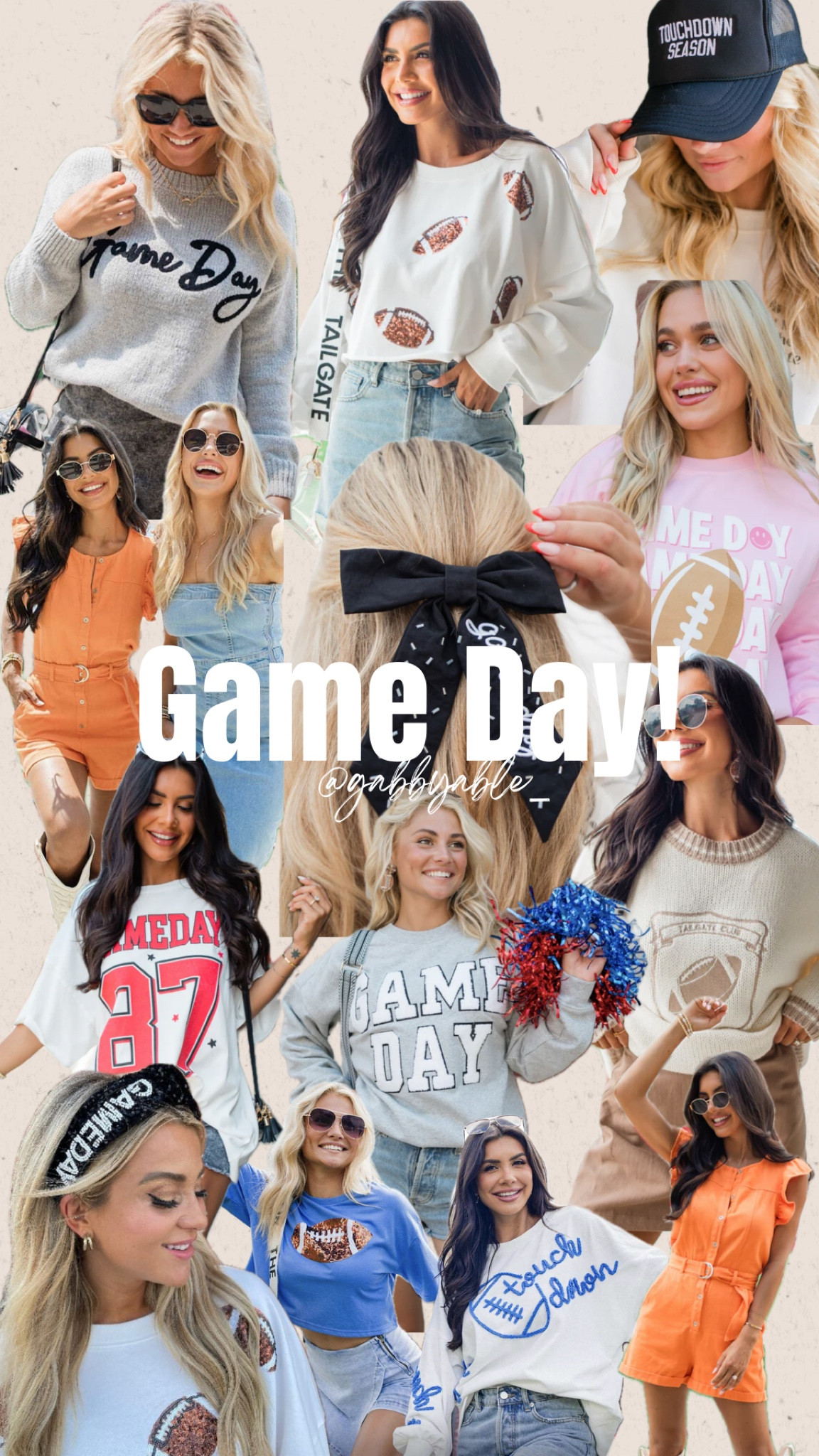 Game Day Ready!! 🏈

What are you wearing to cheer on your team?

#gameday #gamedayoutfit #ootd #ltkfashion #footballgame 

#LTKStyleTip #LTKU
