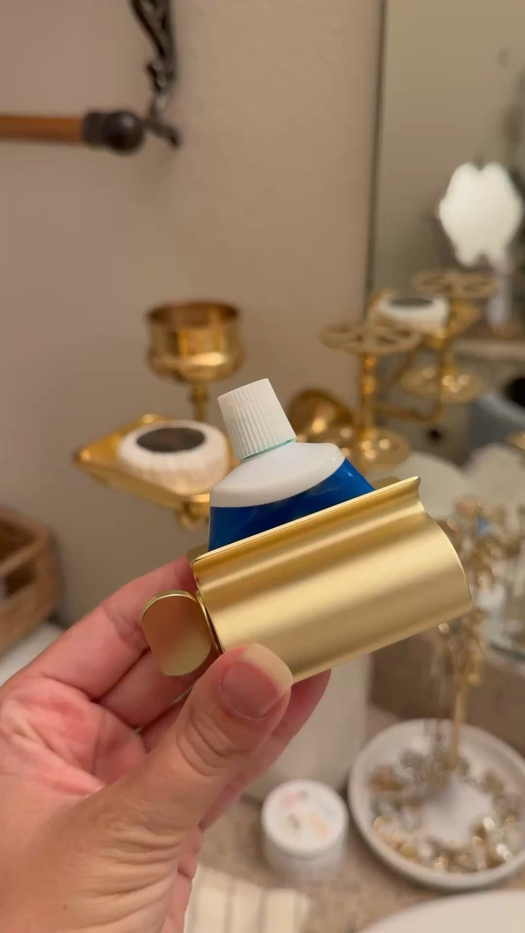 Elevating everyday items! These toothpaste squeezers are so chic and at under 12$ for two you can’t go wrong. #amazonfinds #toothpaste #bathroomessentials #bathroomaccessories 

#LTKgrwm #LTKselfcare #LTKmorningroutine