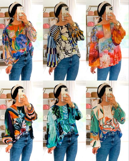So many cute new Miranda blouses!! Wearing size small and runs generous so size down if between for sure ☺️

#LTKFind
