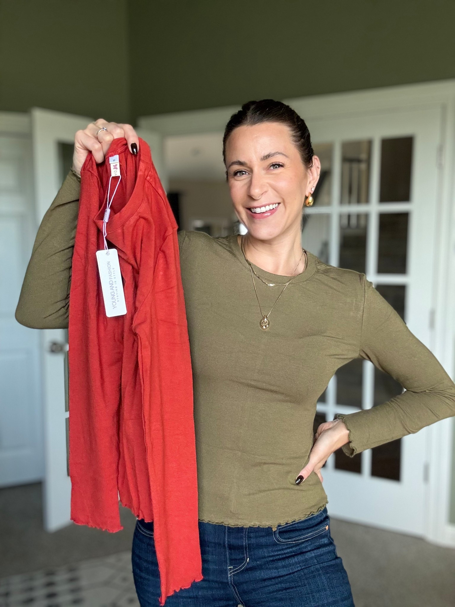 Good quality basics with a subtle ruffle hem 

#LTKSaleAlert #LTKFindsUnder50