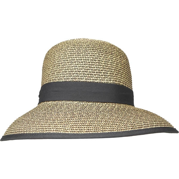 Women's Sun 'N' Sand Paperbraid Bow Sun Hat One Size Tan/Black | Scheels