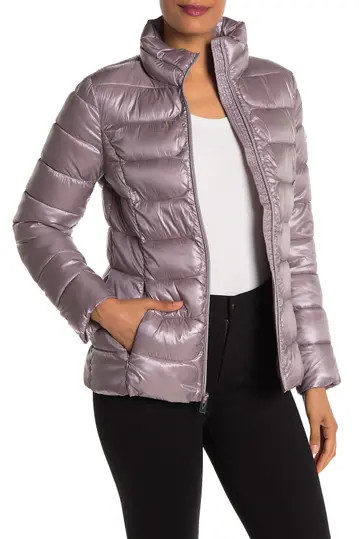 Stand Collar Packable Puffer Jacket | Nordstrom Rack