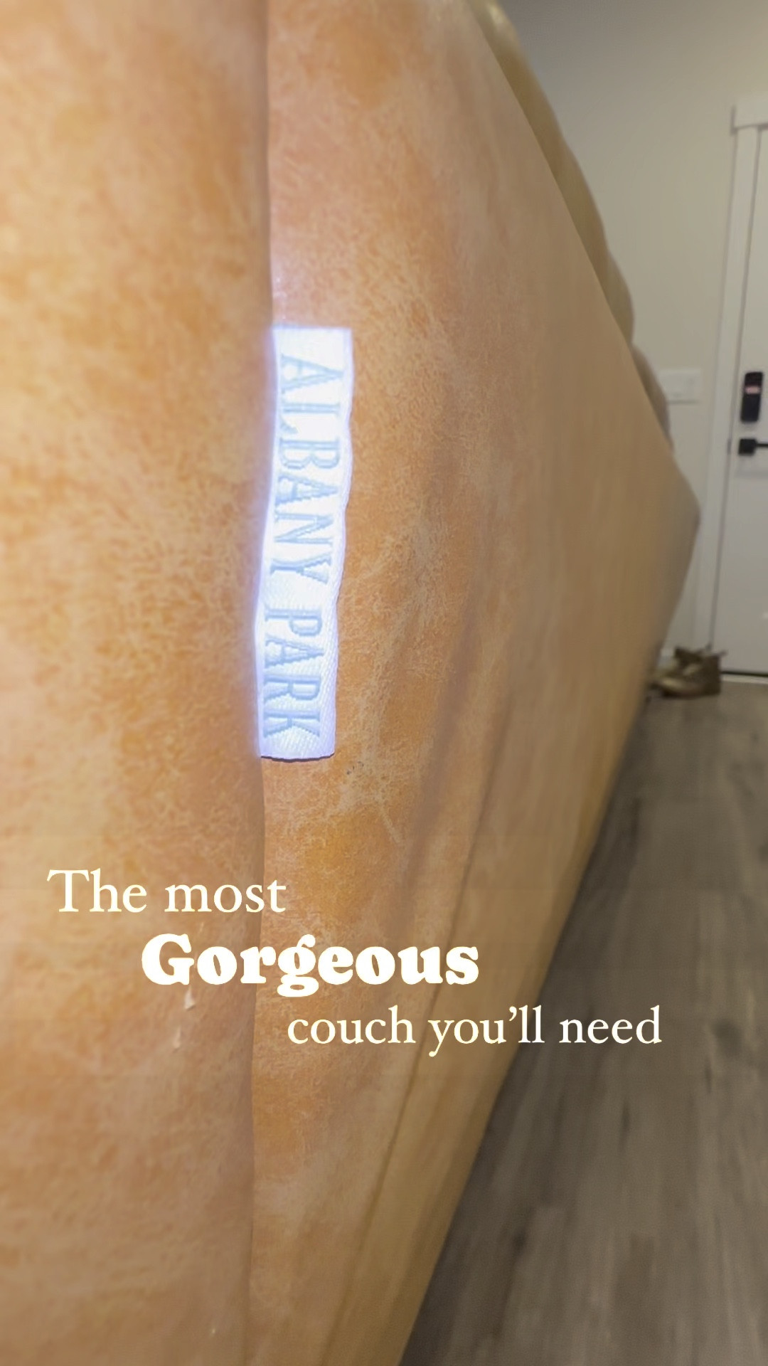 In search of a GORGEOUS couch!?
Ours just got delivered this week and it's so beautiful!
Because we had just moved into a new build house I wanted all new furniture (we got rid of it all when living in a 5th wheel).
I was on THE HUNT for the perfect looking couch that would hold up against pets and would be easy to clean.
I stumbled upon Albany Park and fell in LOVE with their Park Sectional Sofa.
I purchased during their Black Friday Sale and scored it for a little over $1500!🙌

#LTKVideo #LTKhome #LTKstyletip