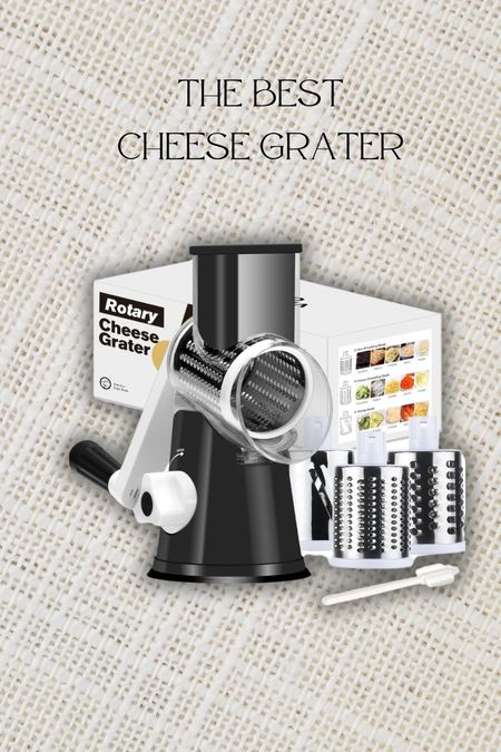My go to cheese grater! It also grates potatoes and other veggies so fast! I never buy shredded cheese anymore! 

#LTKSeasonal #LTKGiftGuide #LTKhome