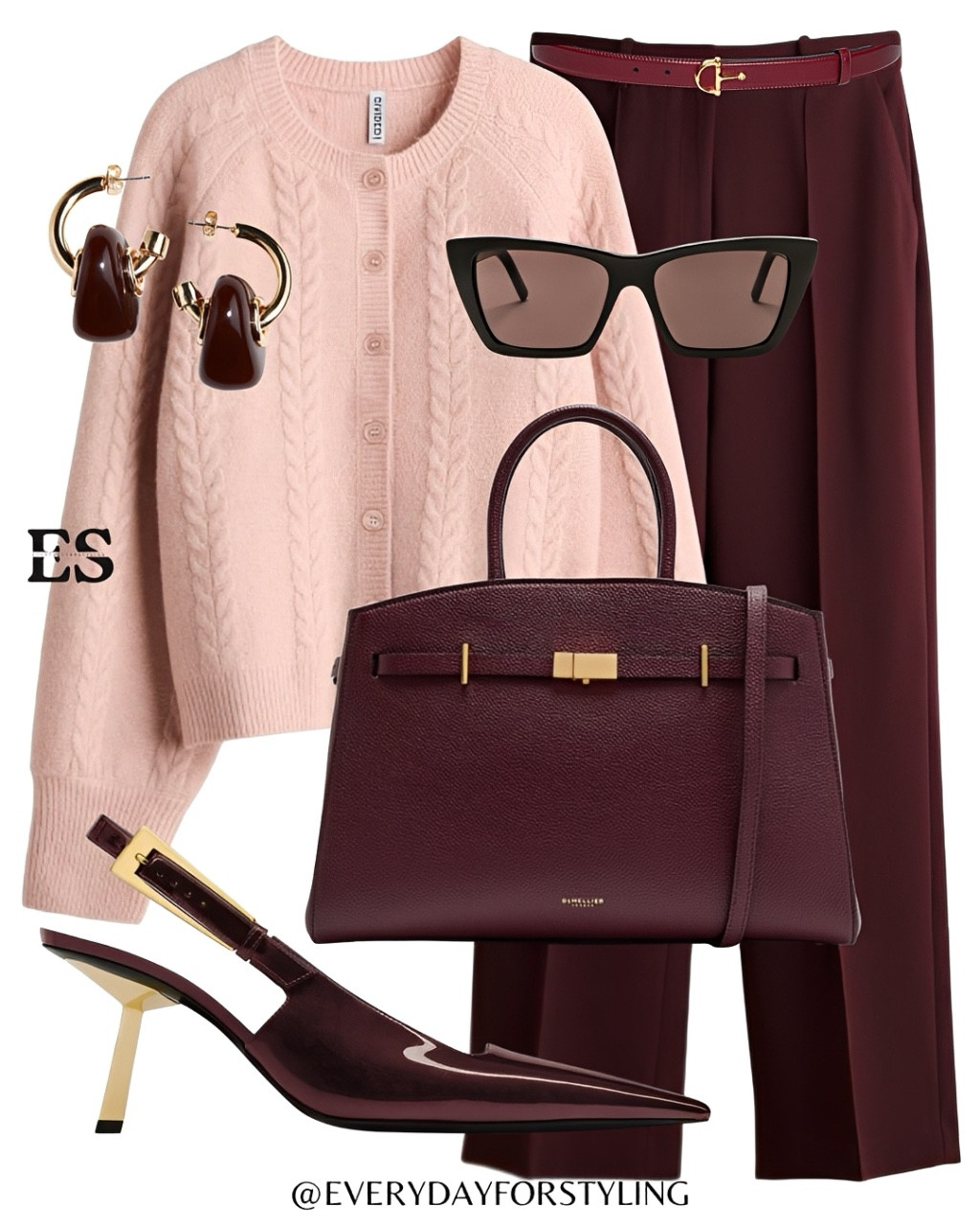 This color palette is definitely my new favorite for the season 🎀🥀

[ Fashion, OOTD, Style Inspo, Burgundy Aesthetic, Quiet Luxury, Minimalist Style, Capsule Wardrobe, Workwear Inspo, Fall Trends 2026, Winter Fashion, Chic Outfits, Street Style, Women’s Fashion, Sophisticated Style, Soft Girl Aesthetic, Tailored Pants, Cardigan Outfit, Designer Bags, Luxury Fashion, Trendy Outfits, everydayforstyling ] 

#ootd, #fashioninspo, #burgundyoutfit, #quietluxury, #workwearstyle


#LTKootd #LTKSeasonal #LTKgrwm