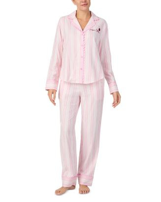 kate spade new york Flannel Long Sleeve Pajama Set  | Bloomingdale's Women | Bloomingdale's (US)