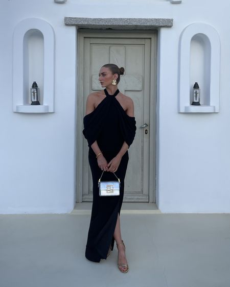Night two in Mykonos 
Wearing an XS in the black Karen Millen dress
MYKONOS20 for 20% off 🖤

#LTKgetaway #LTKsummer #LTKeurope