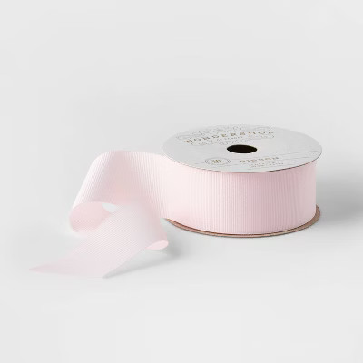 1.5" Grosgrain Fabric Ribbon Pink 36ft - Wondershop™ | Target