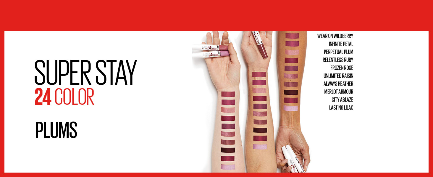 Maybelline Super Stay 24, 2-Step Liquid Lipstick Makeup, Long Lasting Highly Pigmented Color with... | Amazon (US)