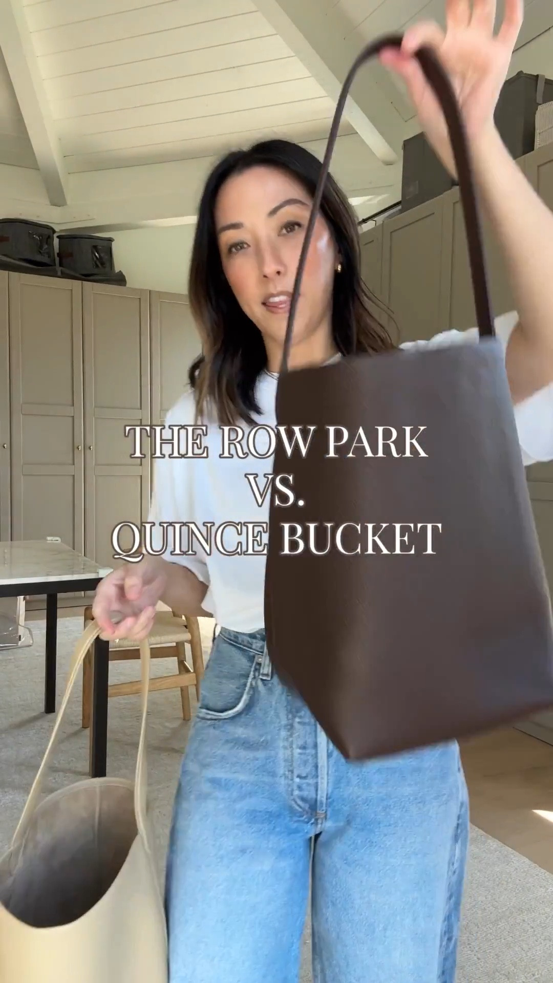 Restock alert! Quince now has a nearly identical bag to the Row Park. Medium size. Pebbled leather- very nice and stunning. Maybe slightly larger than the Park medium, but in a good way. Not overly large. This will sell out!


#LTKPetite #LTKootd #LTKmomlife