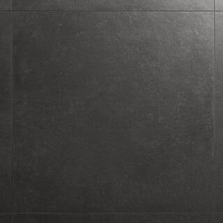 Urbane Charcoal Gray 35.43 in. x 35.43 in. Matte Porcelain Floor and Wall Tile (17.43 sq. ft./Case) | The Home Depot