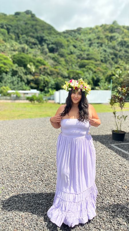 Prettiest Lavender Dress for Tropical Vacation Destinations - Women’s Style - Midsize Mom - Full size length 

What I wore in Tahiti, French Polynesia 

#LTKfindsunder50 #LTKtravel #LTKmidsize