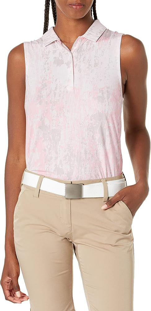 PUMA GOLF Women's Standard Cloudspun Concrete Sleeveless Polo | Amazon (US)