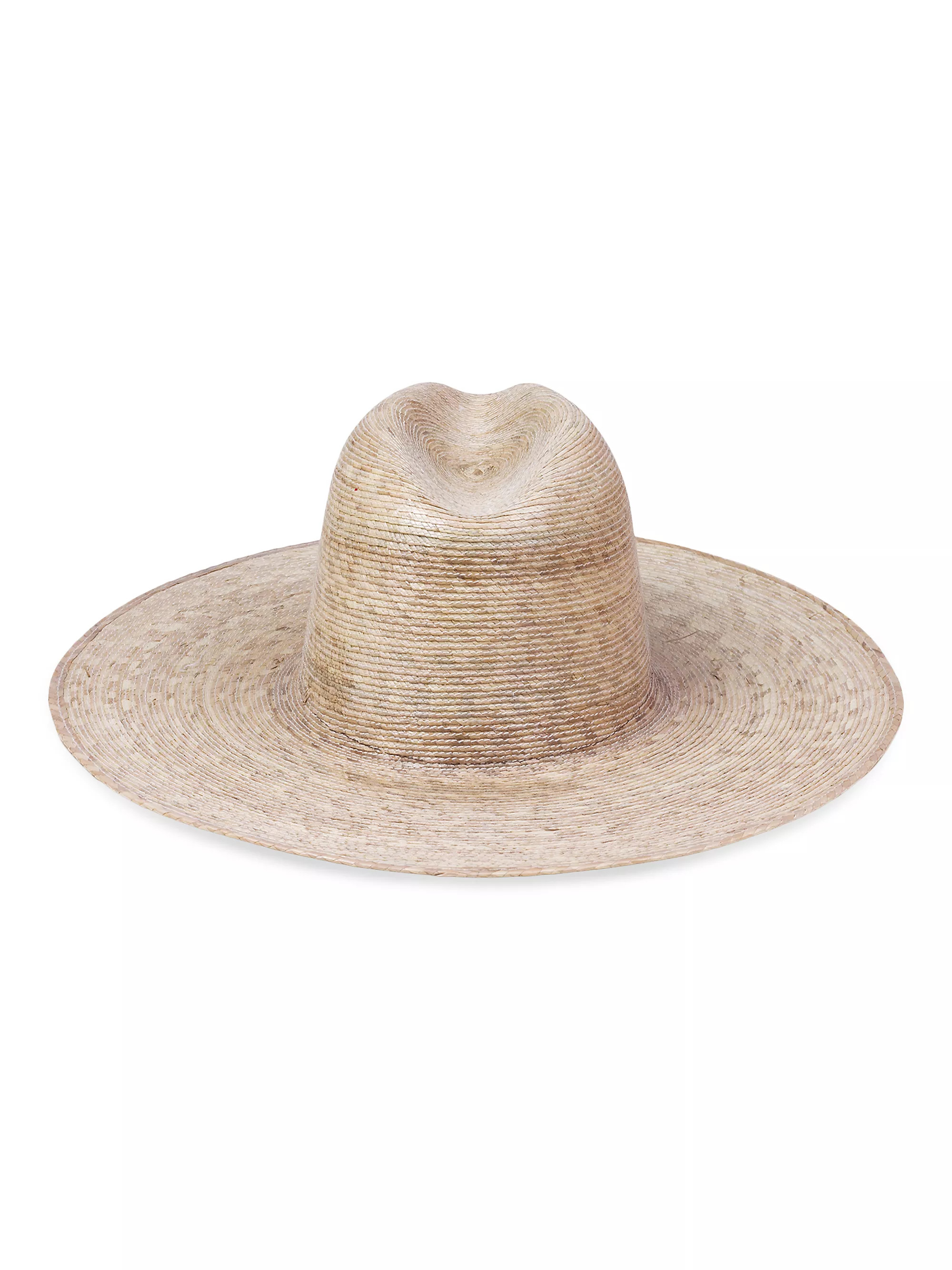 Shop Lack of Color Palma Raffia Wide Fedora | Saks Fifth Avenue | Saks Fifth Avenue