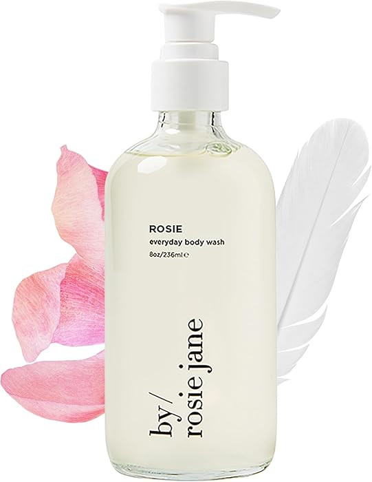 By Rosie Jane Body Wash (Rosie) - Hydrating Body Wash Made with White Musk & Sweet Rose - Support... | Amazon (US)