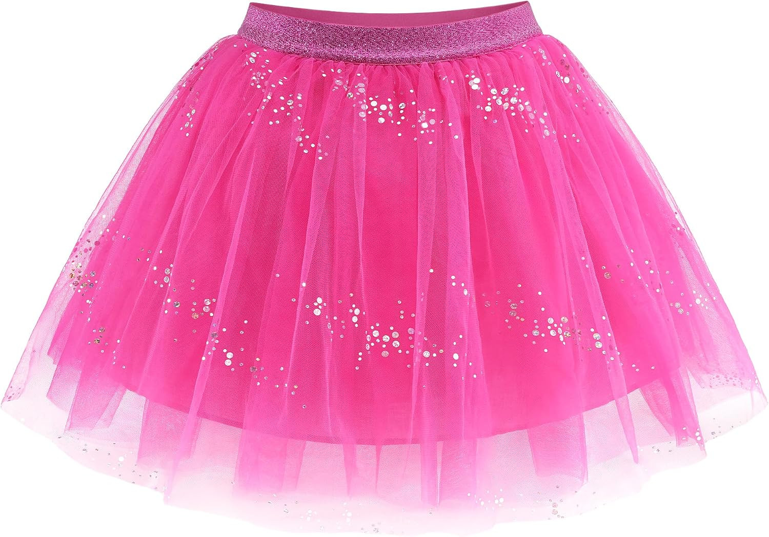 Stelle Tutu for Girls Skirt Layered Tulle Ballet Princess Birthday Outfit | Amazon (US)