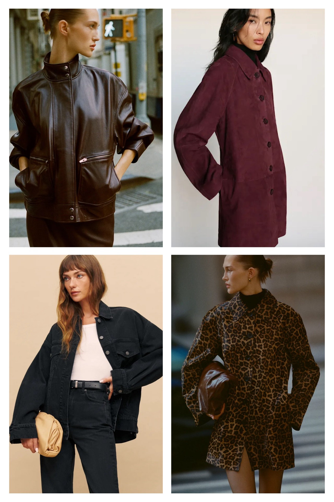 Outerwear I’m obsessing over. I can’t afford all of them, therefore I need to share with you so you can buy them. I’ve got my eye on that leopard one of course! 

#outerwear #jackets #coats 

#LTKSeasonal