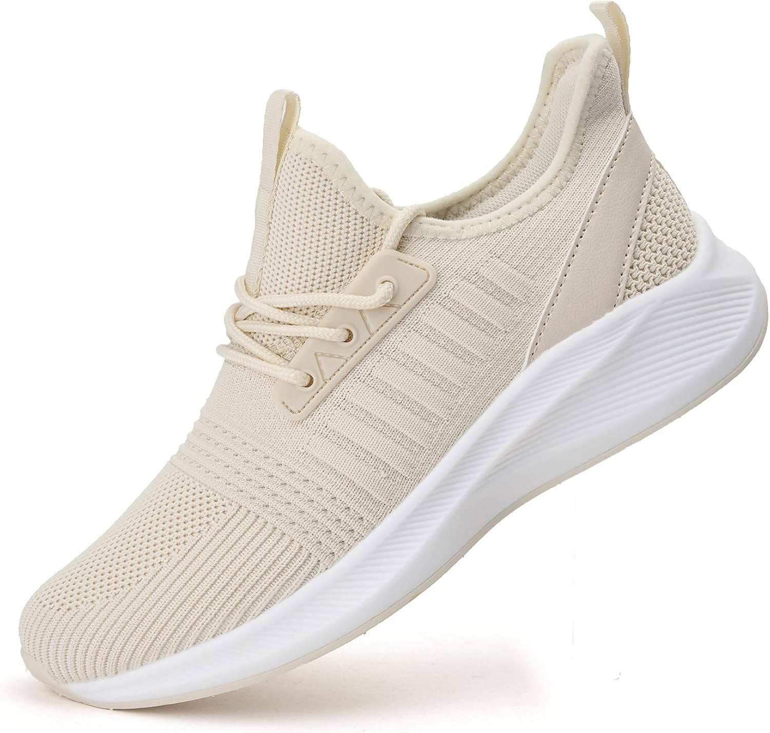 Akk Womens Walking Tennis Shoes - Slip On Memory Foam Lightweight Casual Sneakers for Gym Travel Wor | Amazon (US)