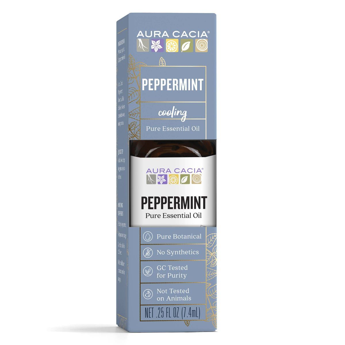 Peppermint Essential Oil Single - Aura Cacia | Target
