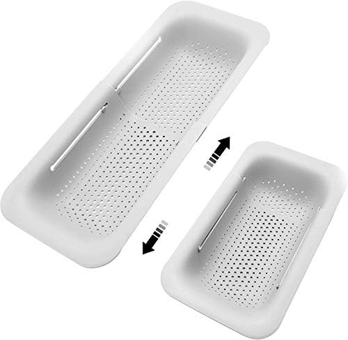 Collapsible Sink Colanders and Strainers Basket Over the Sink Colander Collapsible Colander Exten... | Amazon (US)
