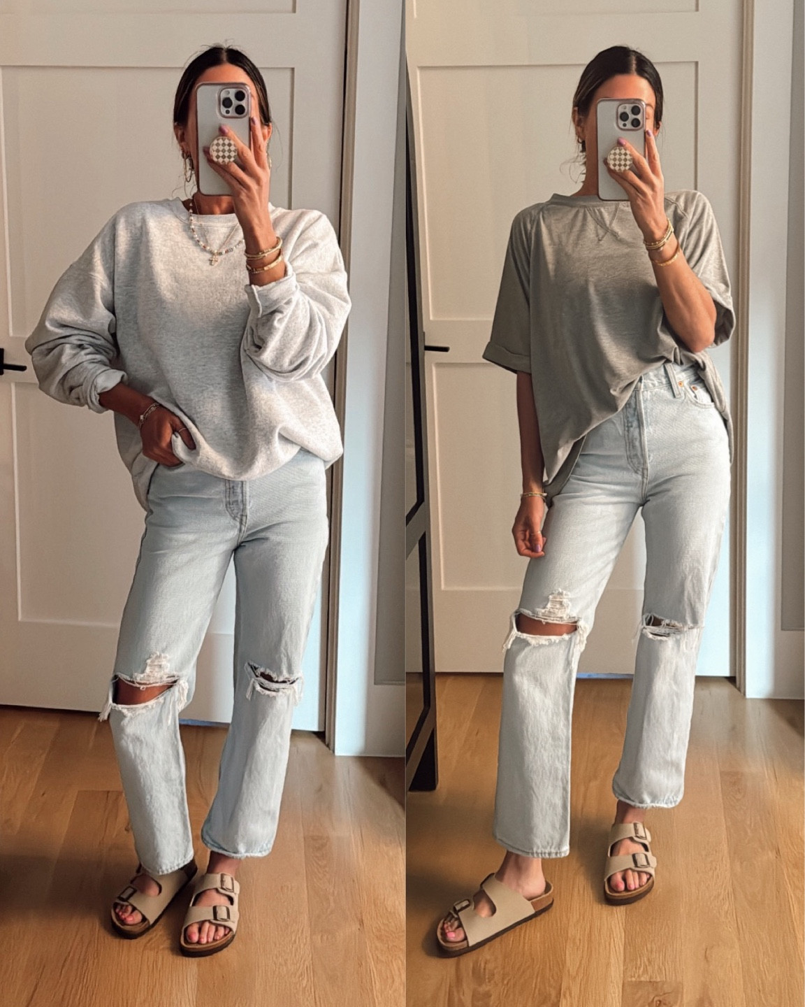 Amazon finds! I have this $15 room-y tee  (size small) in several colors! It’s very soft! I also have this $12 men’s sweatshirt in several colors (size medium). Jeans are Amazon (Levi’s), but I would wait for them to go back on sale. 

#LTKShoeCrush #LTKStyleTip