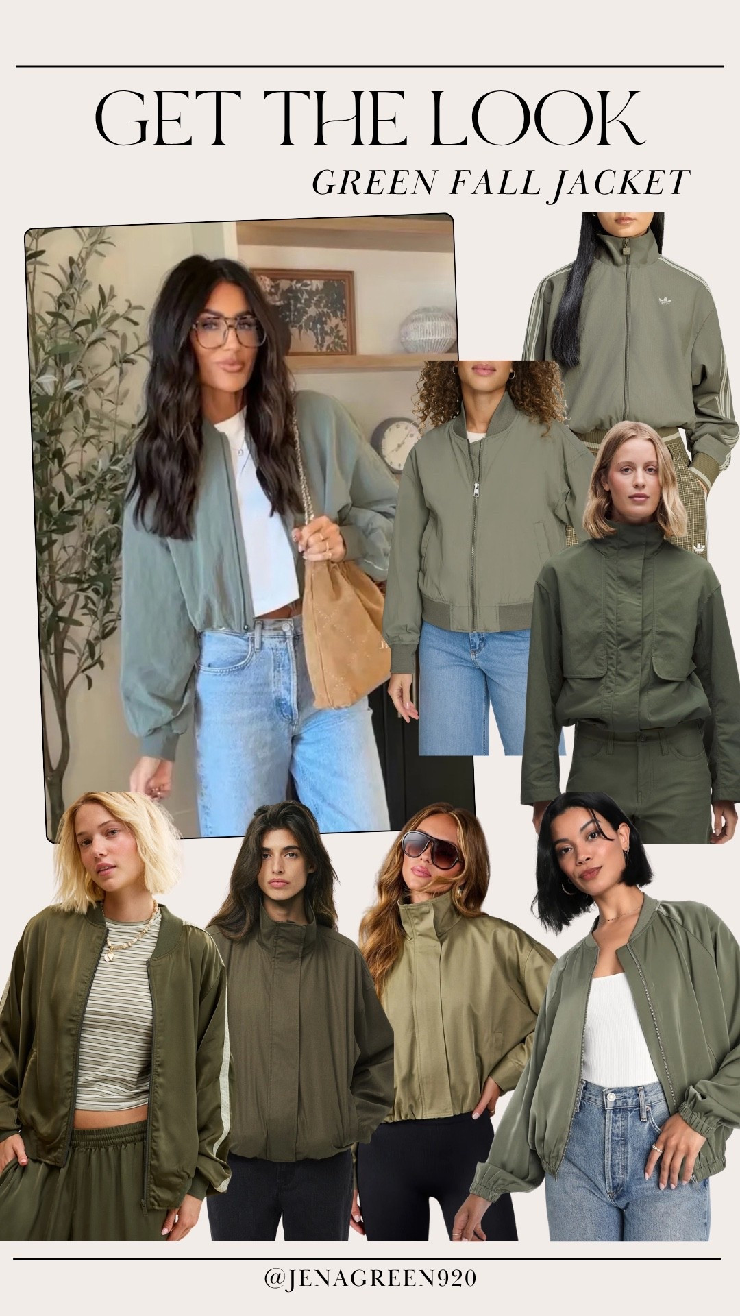 Fall Jacket | Green Jacket | Bomber Jacket

#LTKootd #LTKSeasonal