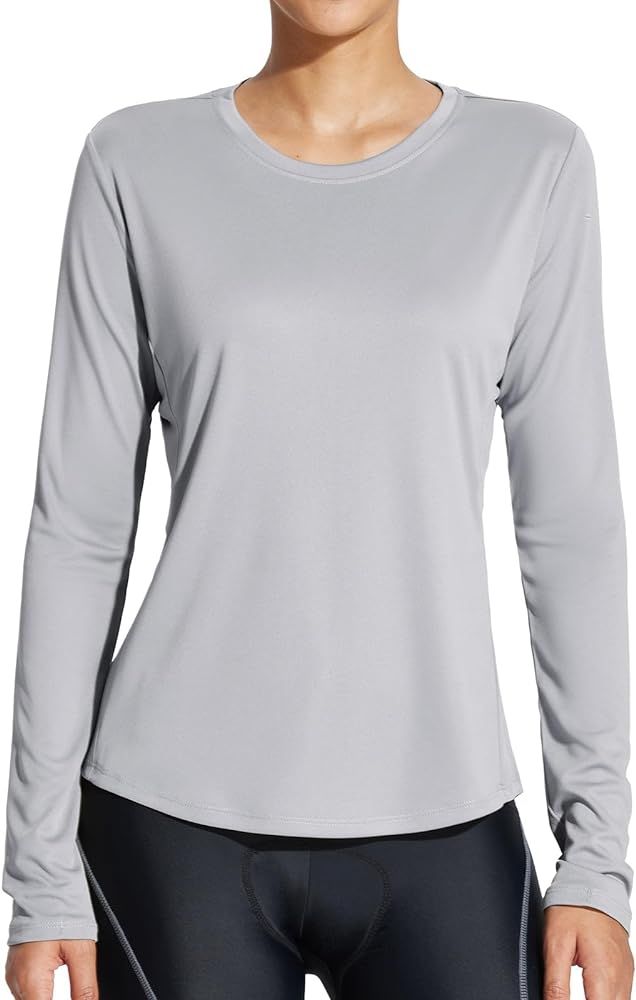 BALEAF Women's Sun Protection Shirt Long Sleeve UPF 50+ UV SPF Shirts Hiking Workout Tops Pocket | Amazon (US)